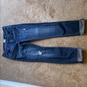 Hudson women’s ankle/cropped jeans